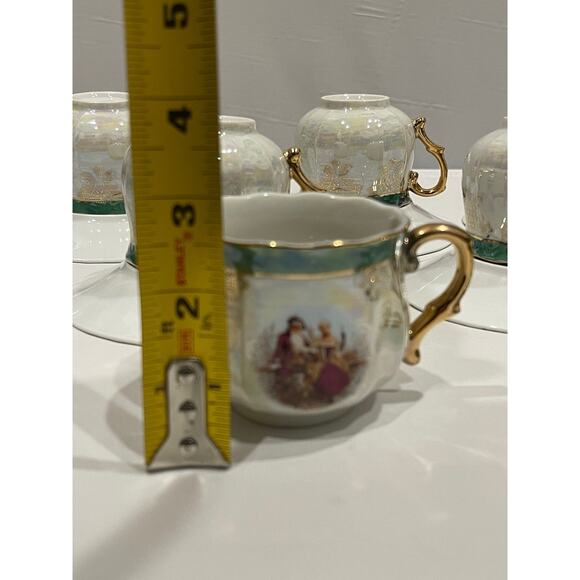 Vintage Elegant Royal Teaset Tea Set Coffee Set 1960s Lusterware - Picture 12 of 12